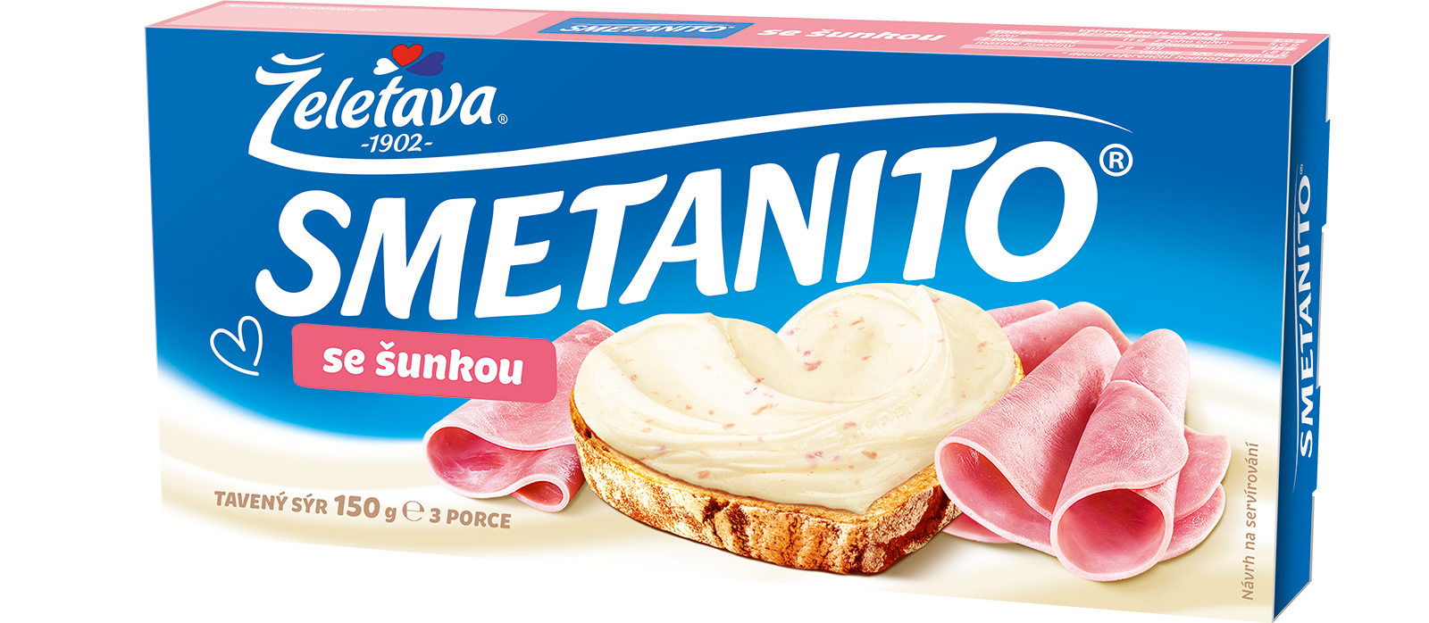 Smetanito se šunkou